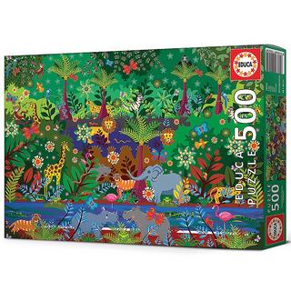 Educa  Puzzle Dschungel (500Teile) 
