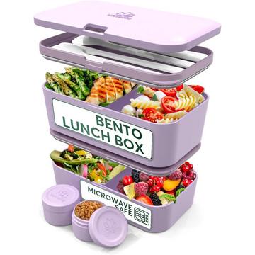 Bento Box Nestable L Lavande