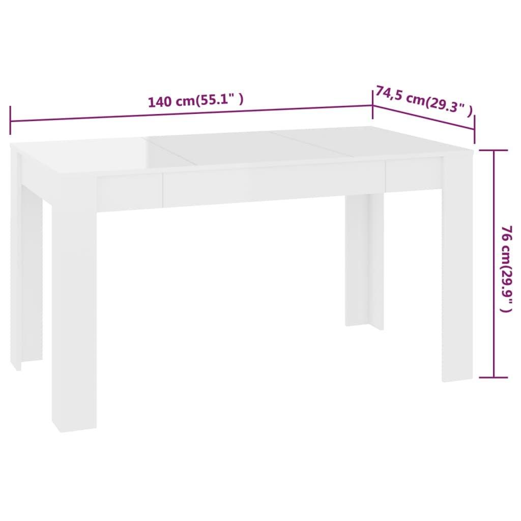 VidaXL Table à manger  