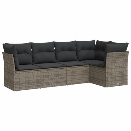 VidaXL Garten sofagarnitur poly-rattan  