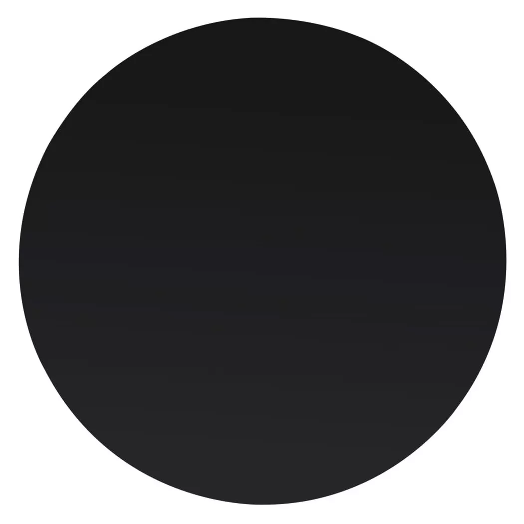Dessus de table rond Verre trempé 900 mm