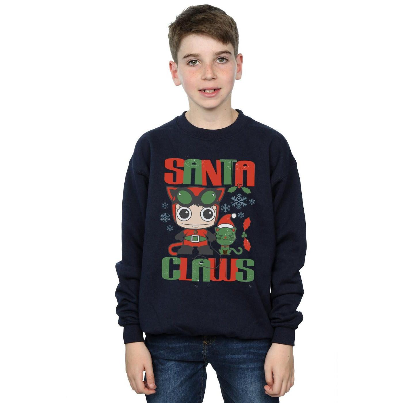 DC COMICS  Santa Claws Sweatshirt 