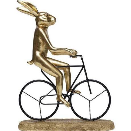 KARE Design Objet déco Lapin cycliste  