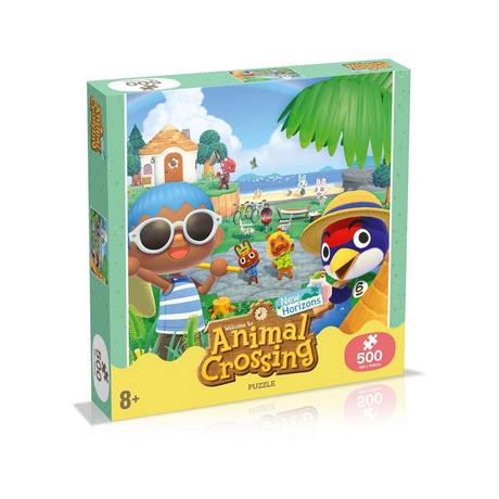 Winning Moves  Puzzle - Animal Crossing - Hello - 500 pièces 