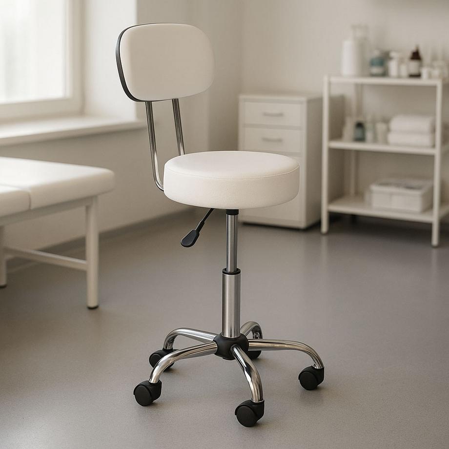 Northio Sgabello girevole con schienale  