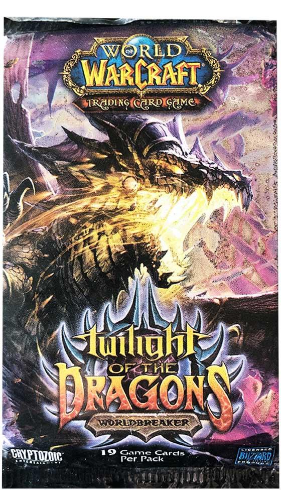 BLIZZARD ENTERTAINMENT  Twilight of the Dragons World of Warcraft TCG Booster Pack 