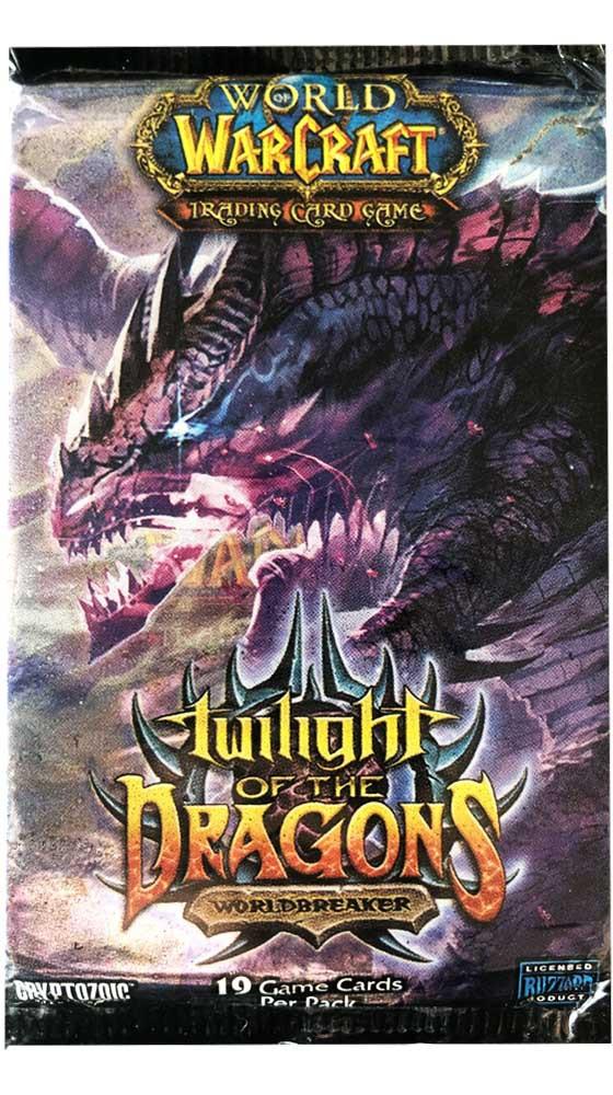 BLIZZARD ENTERTAINMENT  Twilight of the Dragons World of Warcraft TCG Booster Pack 
