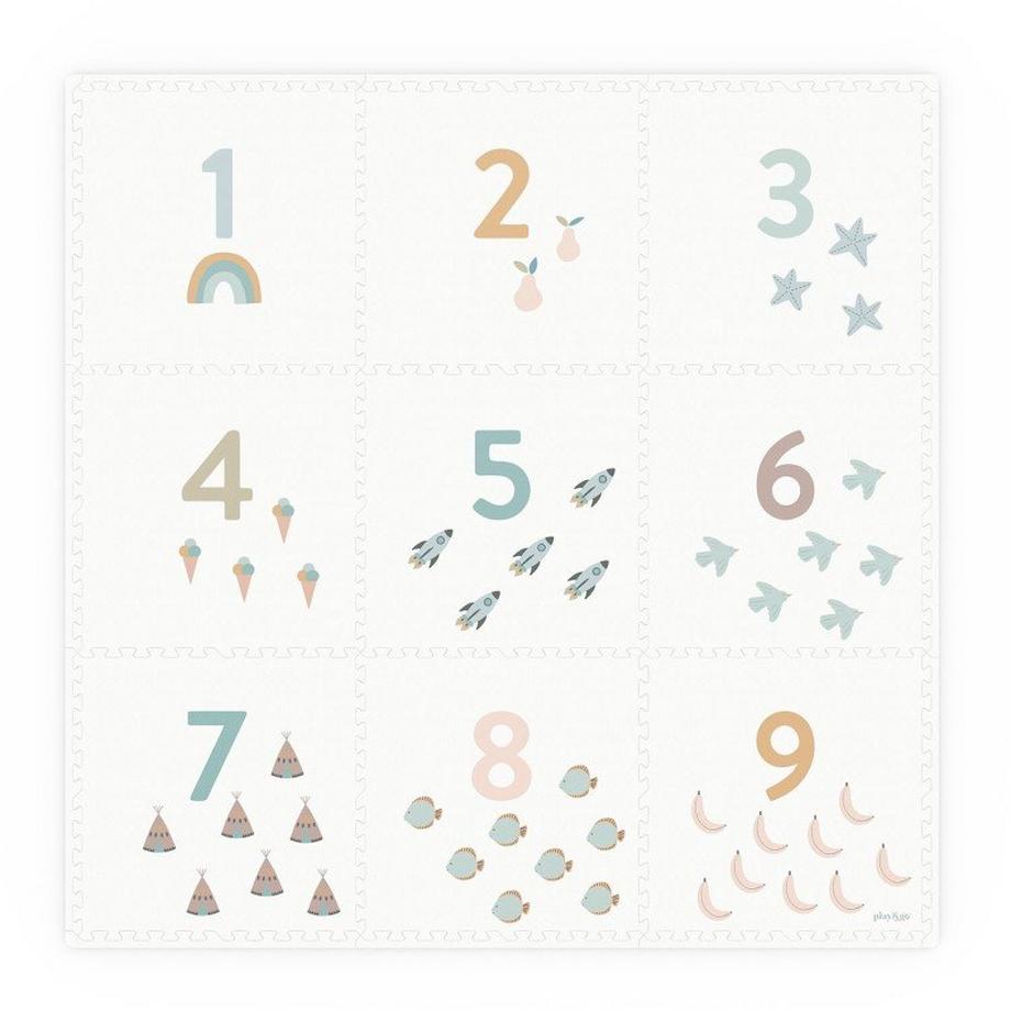 Play&Go  Spielmatte Numbers EEVAA, Puzzlematte, Play&Go 