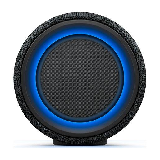 SONY  SRS-XG300 - Speaker portatile Bluetooth wireless con suono potente e illuminazione incorporata, adatto per le feste - resistente all'acqua, durata a batteria di 25 ore, ricarica per smartphone e funzione Ricarica Rapida - Nero 