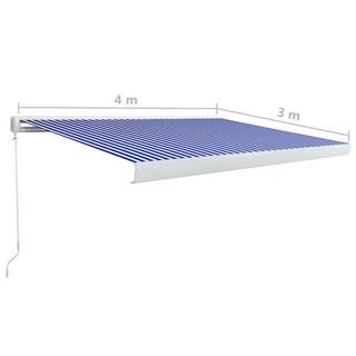 VidaXL Store rétractable tissu  