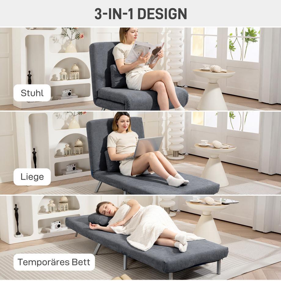HOMCOM fauteuil inclinable  