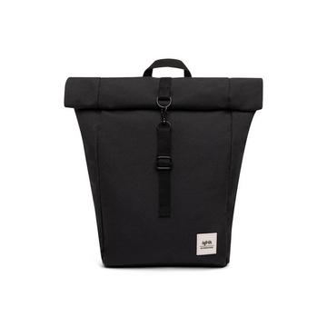 Roll Mini sac à dos Sac à dos normal Noir Polyester, Élastomère thermoplastique (TPE)