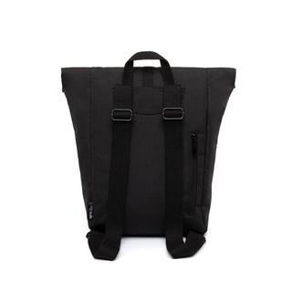 Lefrik Roll Mini sac à dos Sac à dos normal Noir Polyester, Élastomère thermoplastique (TPE)  