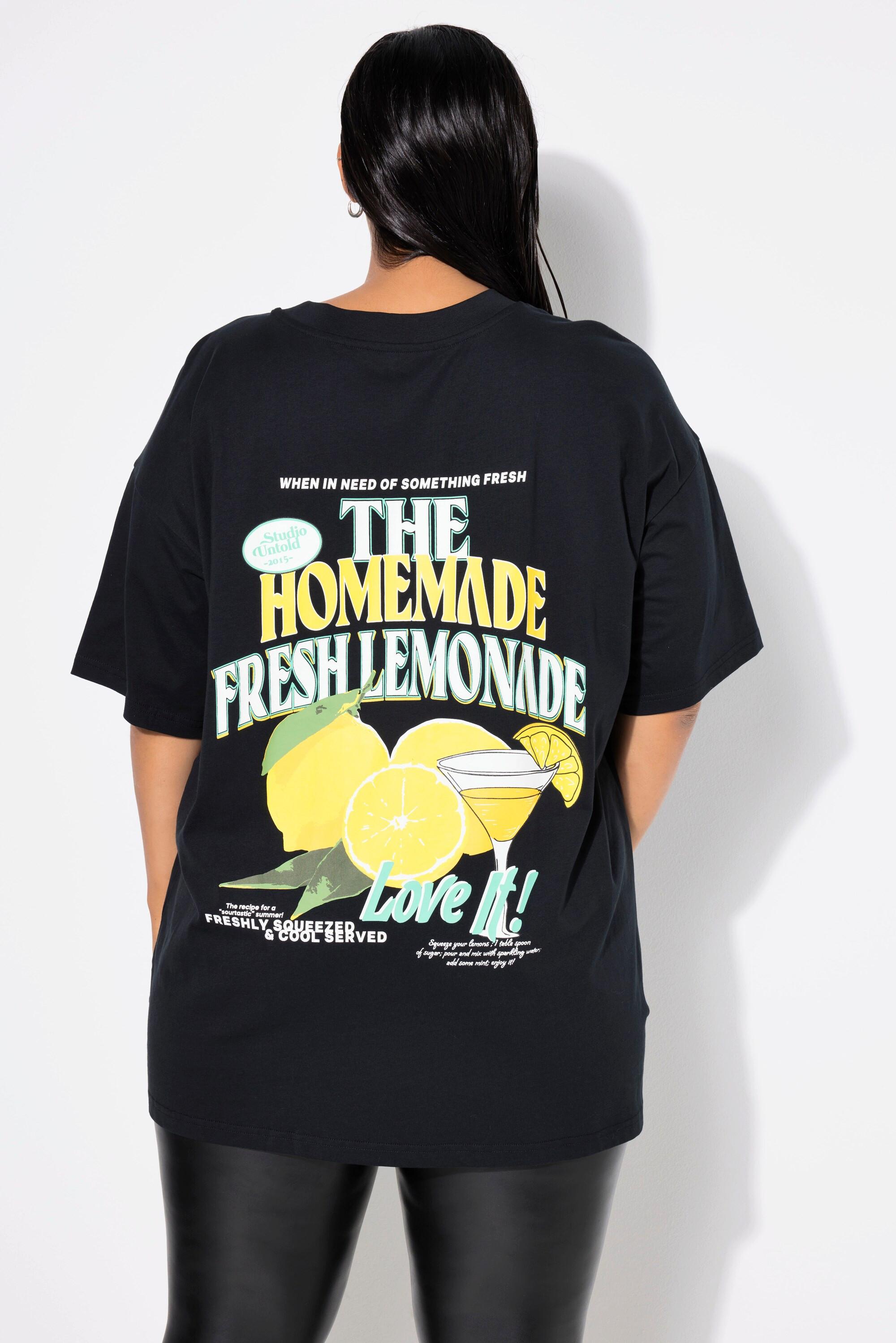 Studio Untold  Grand T-shirt oversize, imprimé Lemonade au dos 