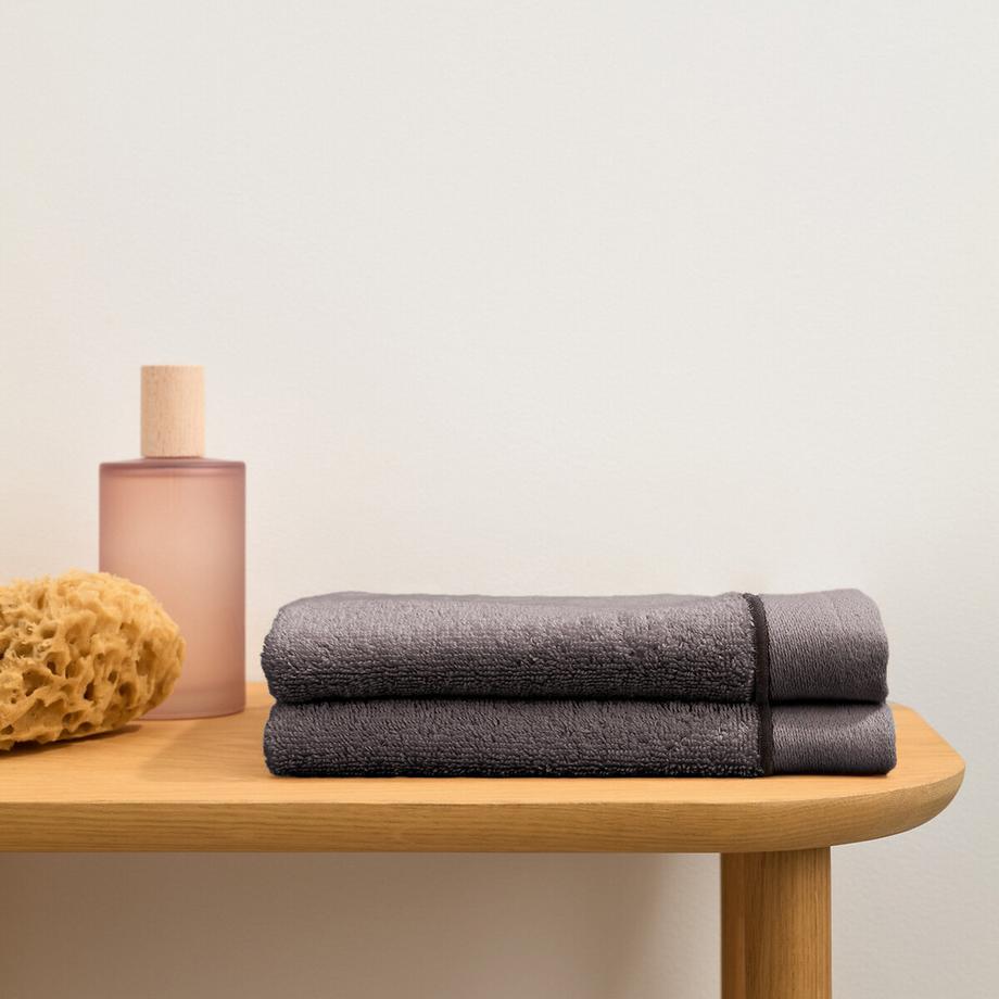 La Redoute Intérieurs Lot 2 serviettes d'invité  