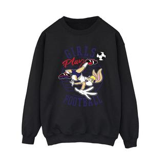 LOONEY TUNES  Girls Play Football Sweatshirt 