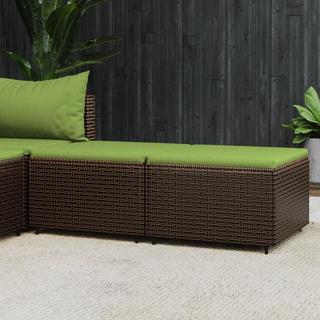 VidaXL  Gartenhocker poly-rattan 