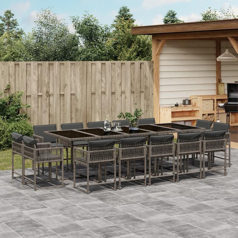 VidaXL Garten essgruppe poly-rattan  