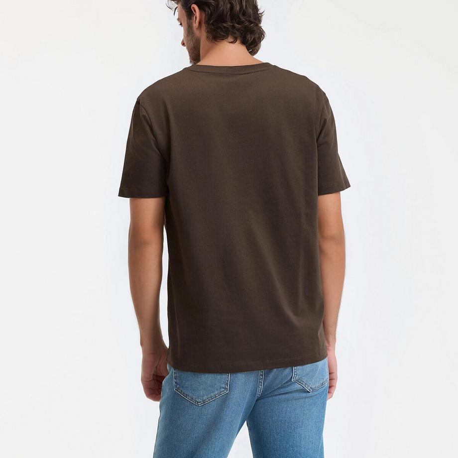 La Redoute Collections T-Shirt Col Rond Manches Courtes  