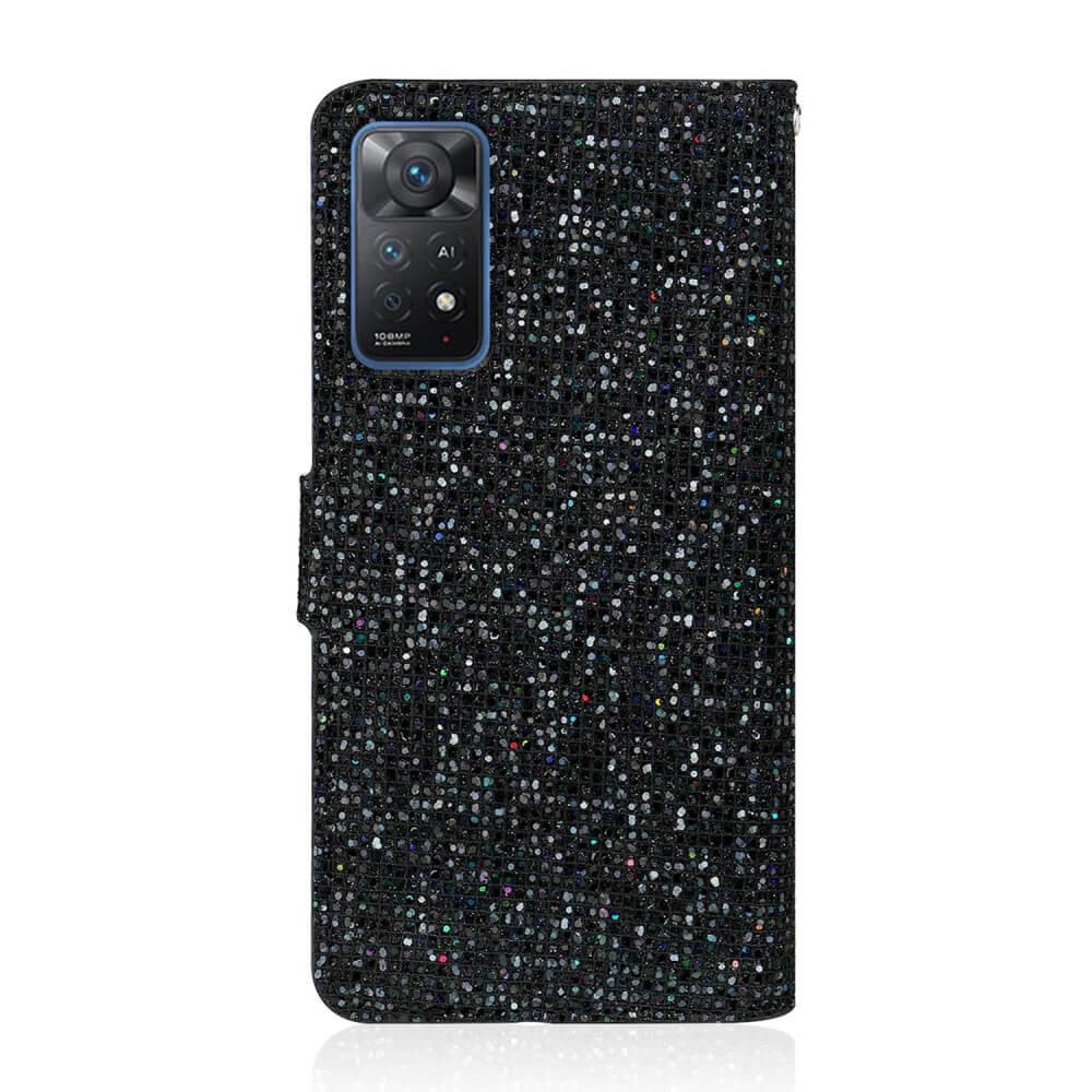 Cover-Discount  Xiaomi Redmi Note 11 Pro / 12 Pro  - Custodia In Pelle Glitterata 