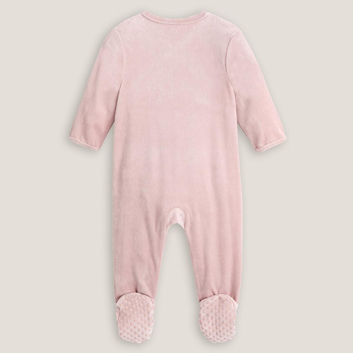 La Redoute Collections  Pyjama 1 pièce en velours coton bio préma-2 ans 