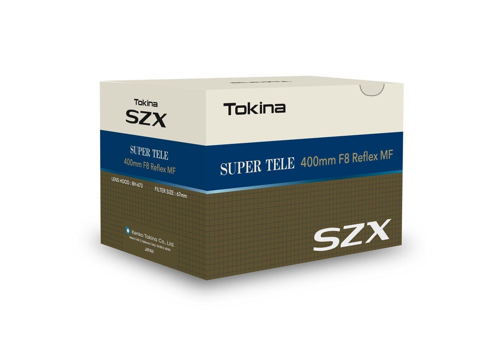 Tokina  Tokina SZX Super Tele 400mm f/8 Reflex MF Nikon F MILC Obiettivo super-teleobiettivo Nero 