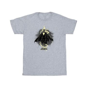 Black Adam Hovering Bolt TShirt