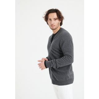 Studio Cashmere8  LUKE 10 Strickjacke mit Bomberkragen - 100% Kaschmir 