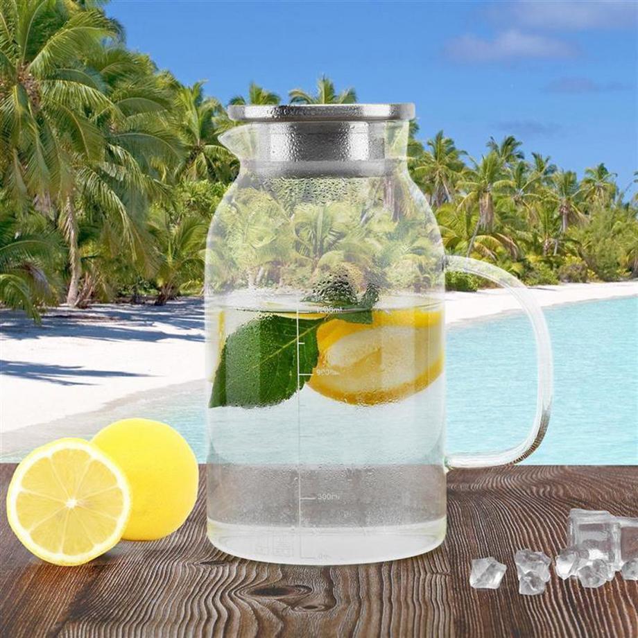 Intirilife Caraffa con filtro in CHIARO  