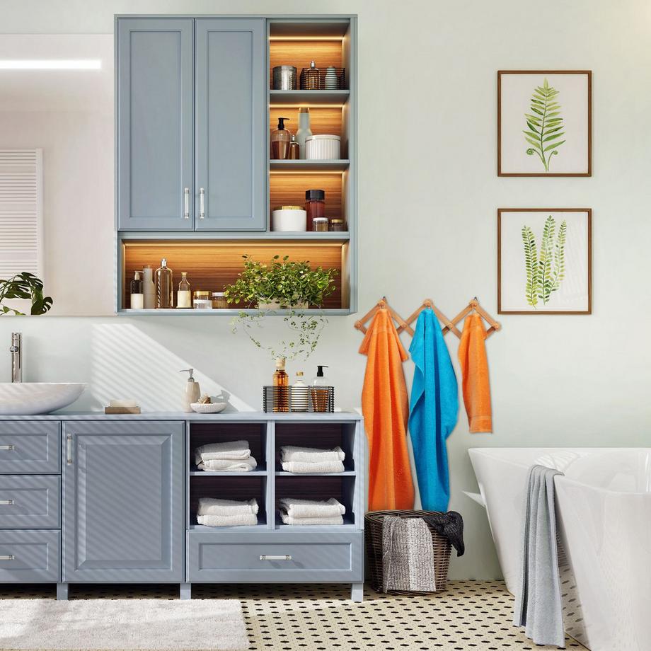 B2X Wandregal Holz klappbar  