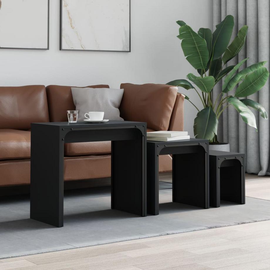 VidaXL Satztisch holzwerkstoff  
