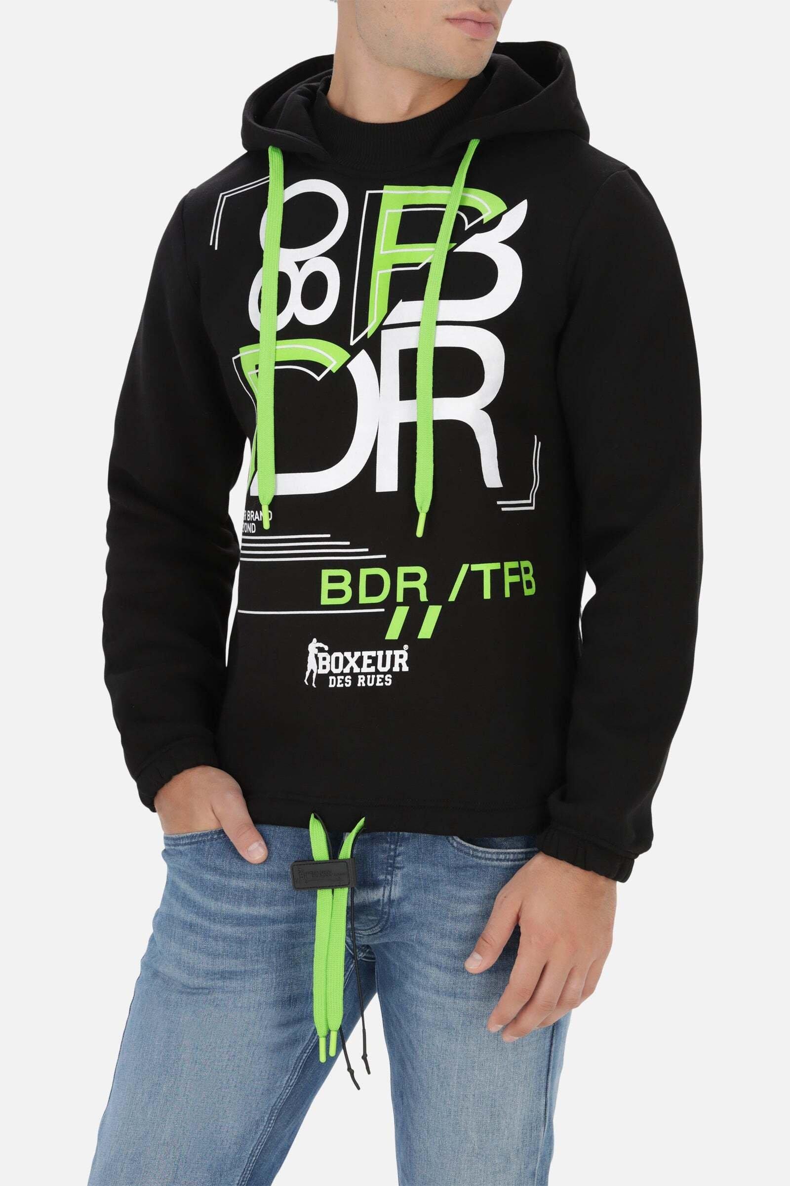 BOXEUR DES RUES  Kapuzenpullover Hooded Full Zip Sweatshirt 