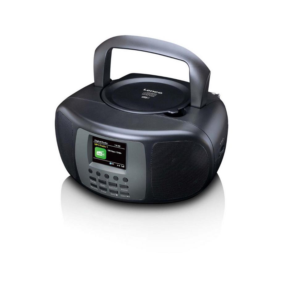 Lenco  Tragbares DAB+/FM-Radio mit CD 