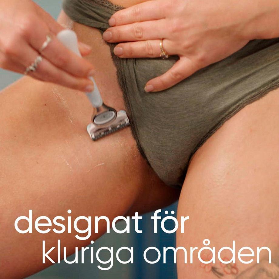 Gillette  Rasoio Venus Rasoio per peli pubici e pelle 1 lama di rasoio 