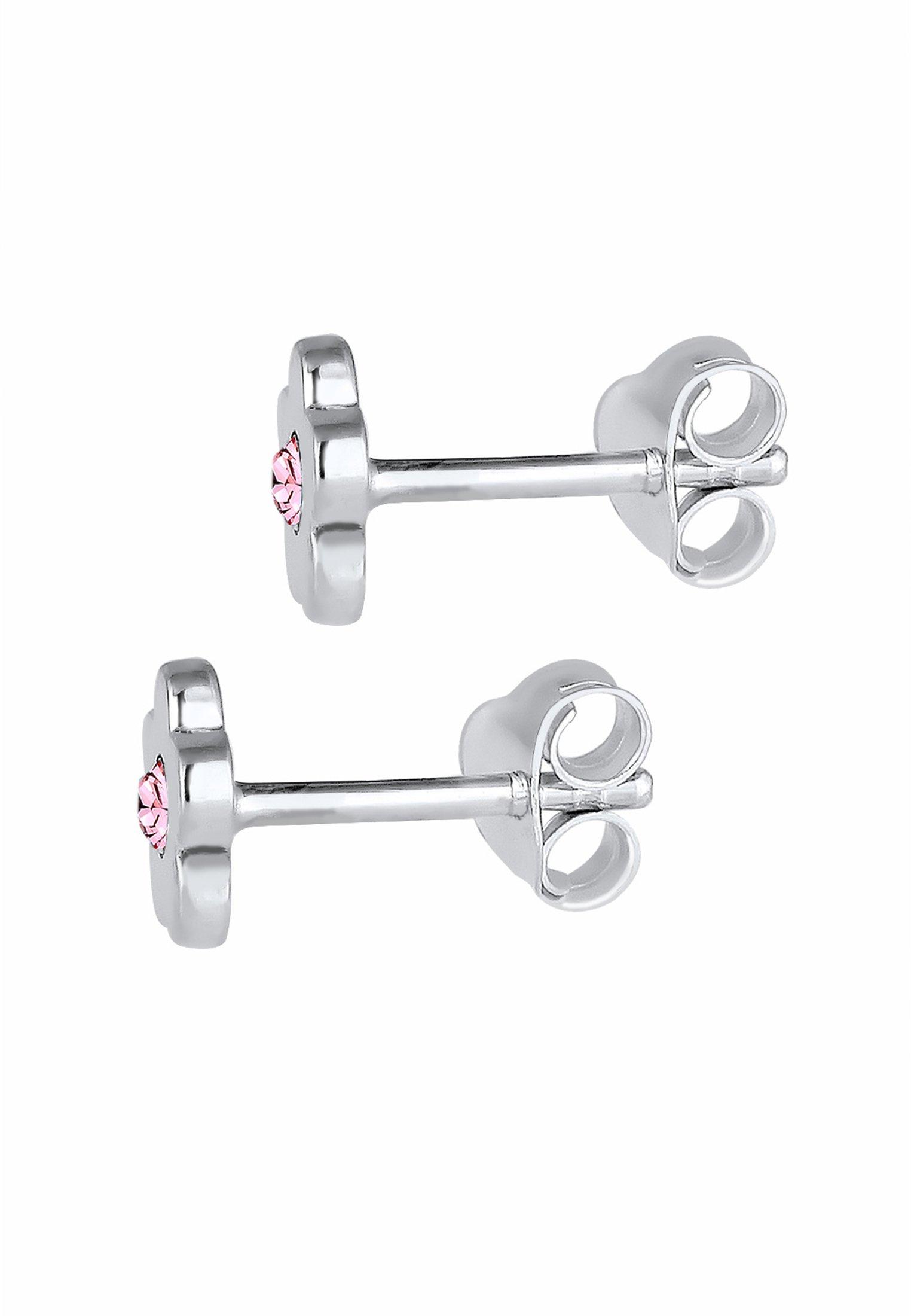 Elli  Ohrringe Kinder Blume Kristalle 