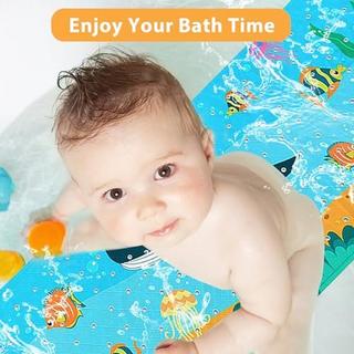 Activity-board Badematte für Wanne für Kinder Cartoon Anti Rutsch Baby Badewanne Matte Extra lange Anti Rutsch  