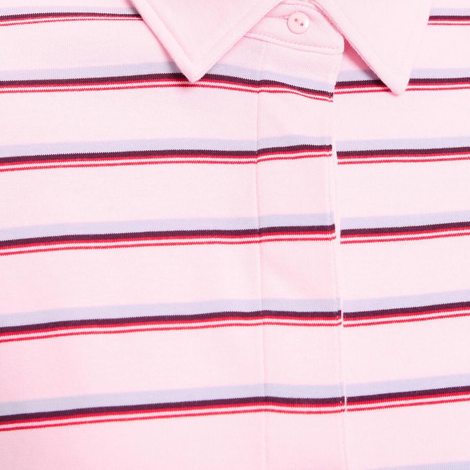 La Redoute Collections Gestreiftes Langarm Poloshirt  