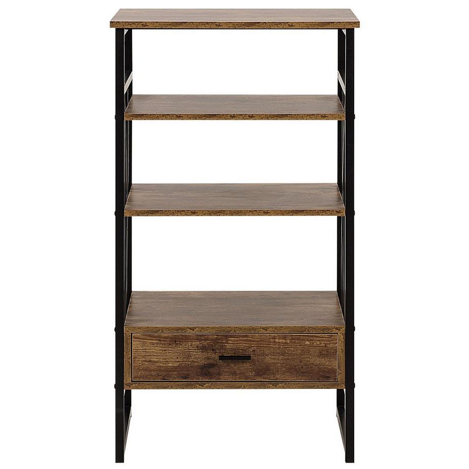 Beliani Mobile con 3 ripiani en Pannello di fibre (LDF) Industriale KEENE  