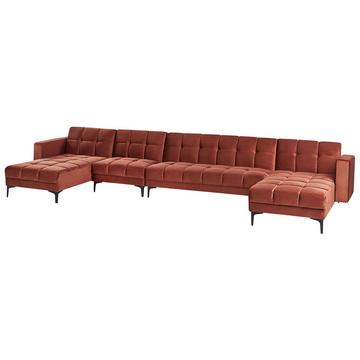 Canapé en forme de U en Velours Minimaliste ALNES