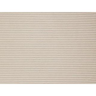 PASCAL MORABITO Pouf in Velluto a coste Beige - BORORE di Pascal Morabito  