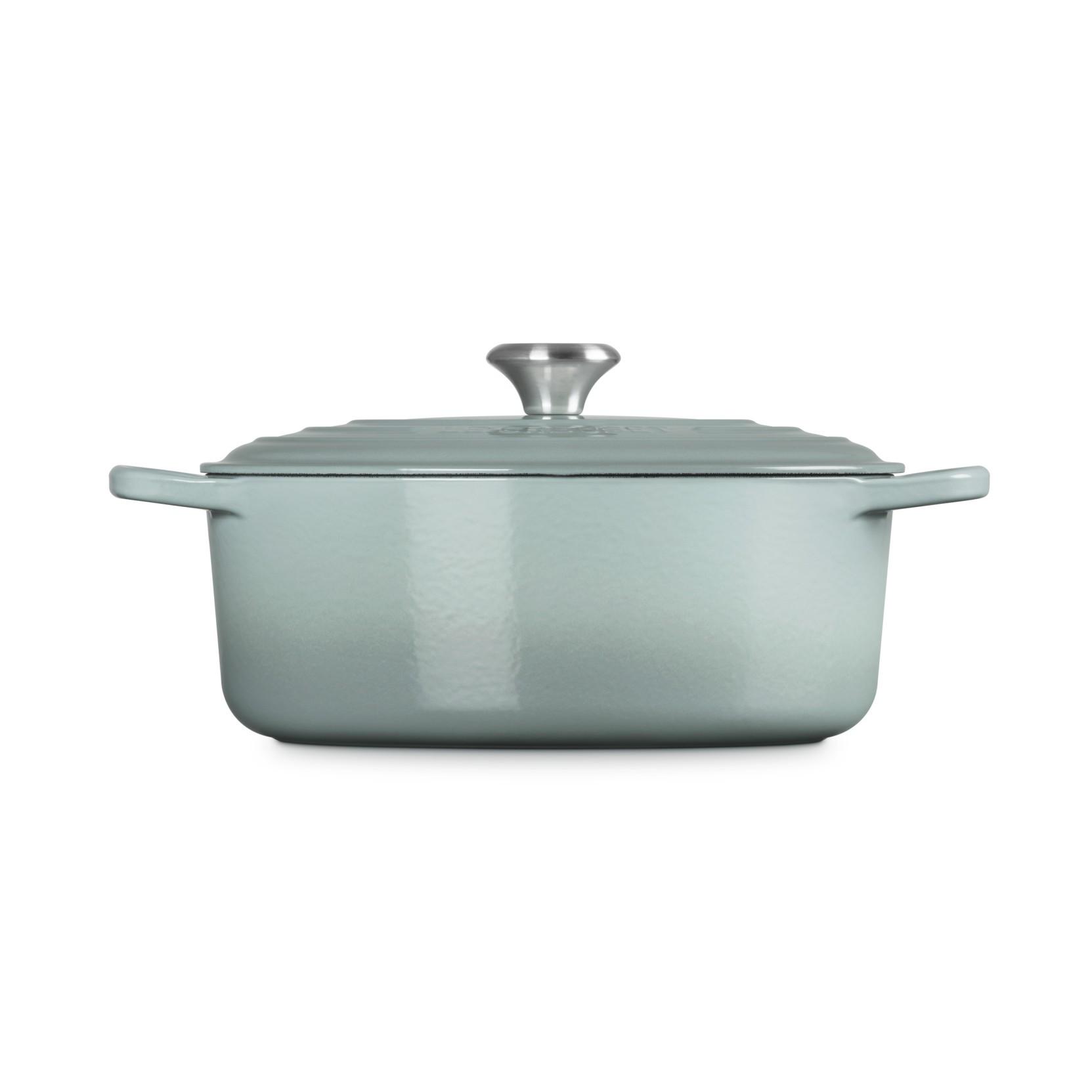 LE CREUSET Signature Bräter Oval  29 cm Sea Salt  