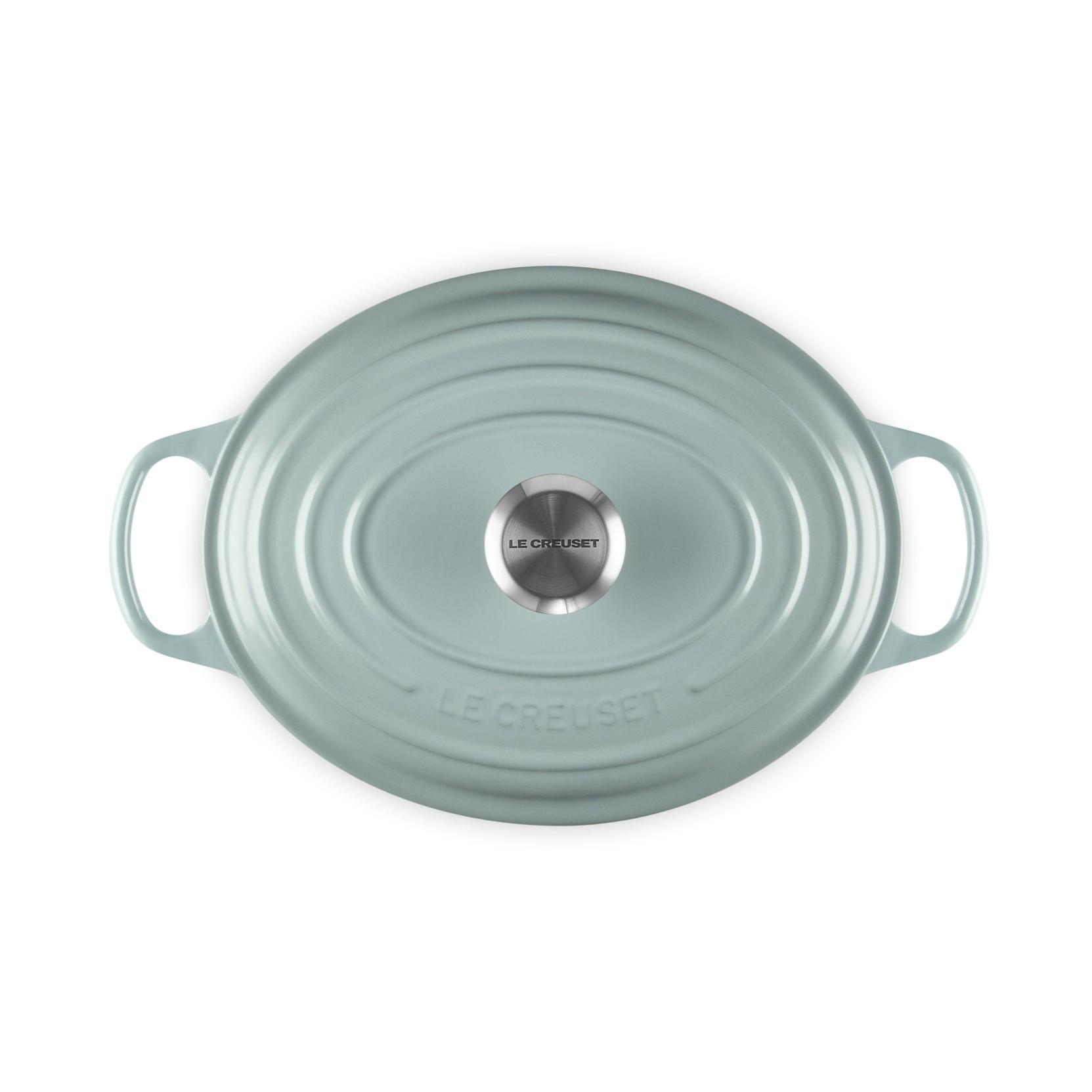 LE CREUSET Signature Bräter Oval  29 cm Sea Salt  