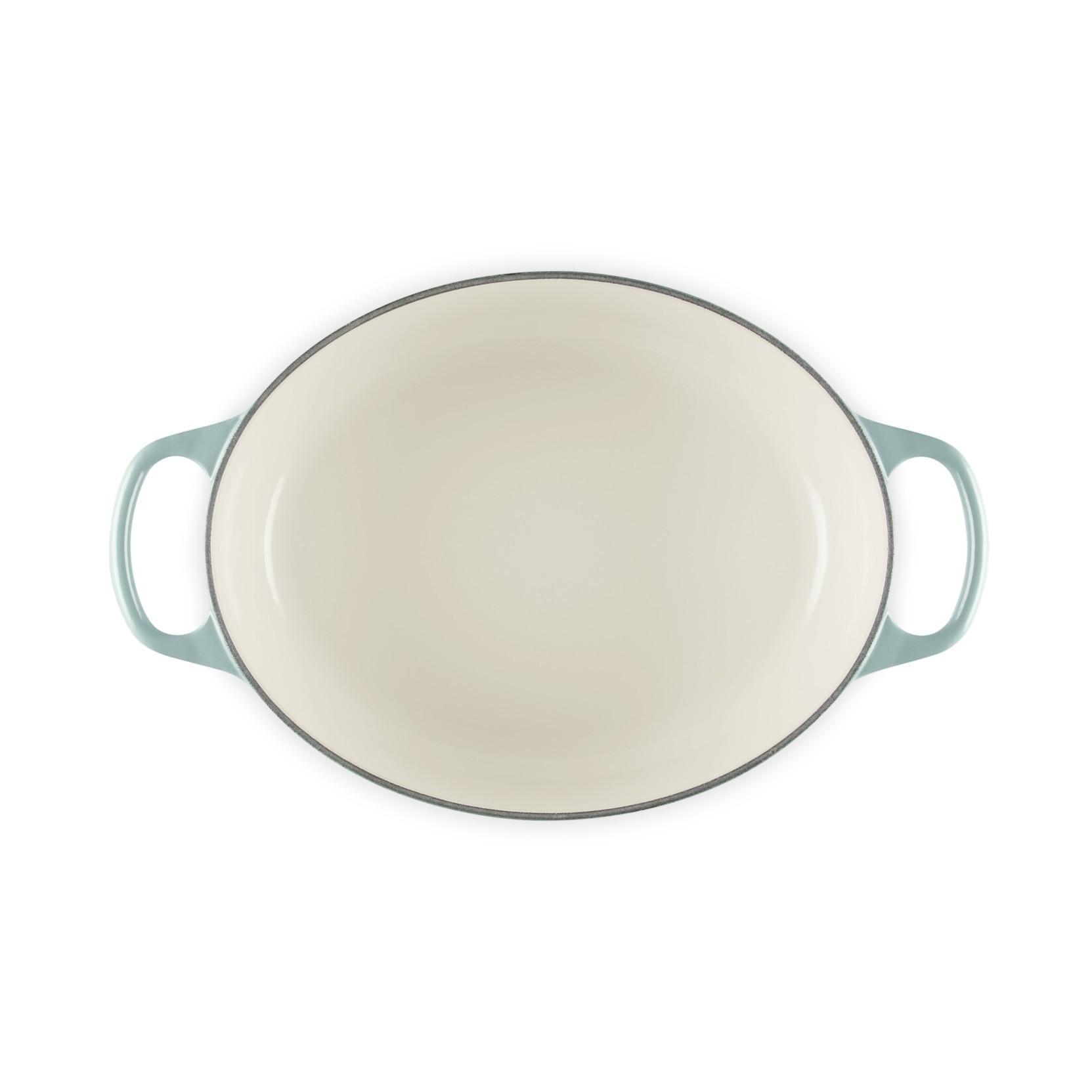 LE CREUSET Signature Bräter Oval  29 cm Sea Salt  