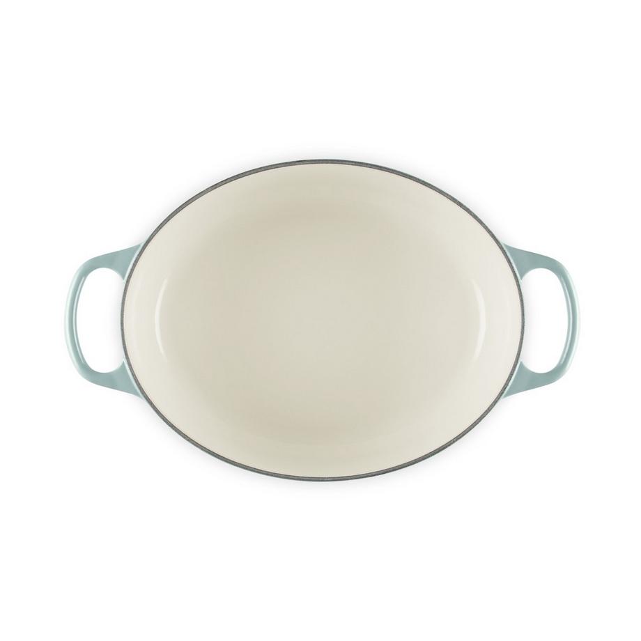 LE CREUSET Signature Bräter Oval  29 cm Sea Salt  