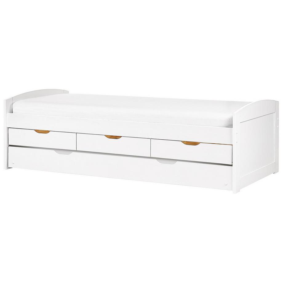 Beliani Ausziehbett aus Kiefernholz  PETIVILLE  