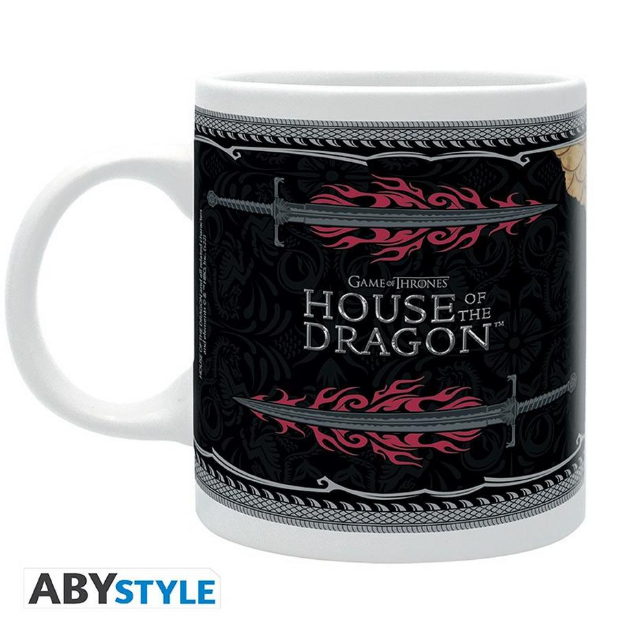 Abystyle  House of the Dragon Tazza 320ml Subli Targaryen Dragon Crest 