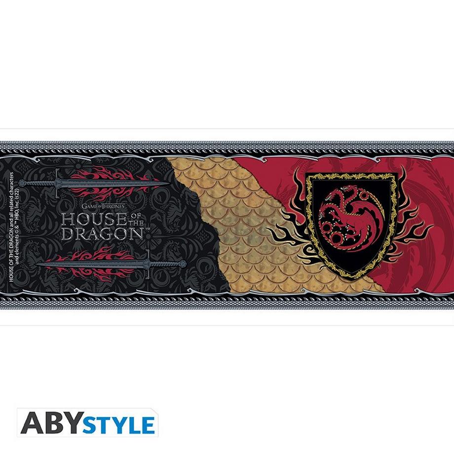 Abystyle  House of the Dragon Tazza 320ml Subli Targaryen Dragon Crest 