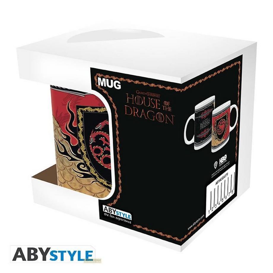 Abystyle  House of the Dragon Tazza 320ml Subli Targaryen Dragon Crest 