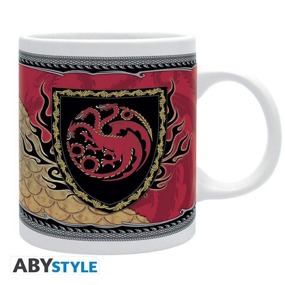 Abystyle  House of the Dragon Tazza 320ml Subli Targaryen Dragon Crest 