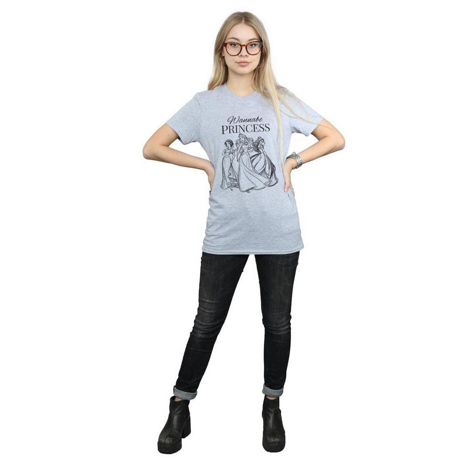 Disney PRINCESS Wannabe Princess Grafik T-Shirt  